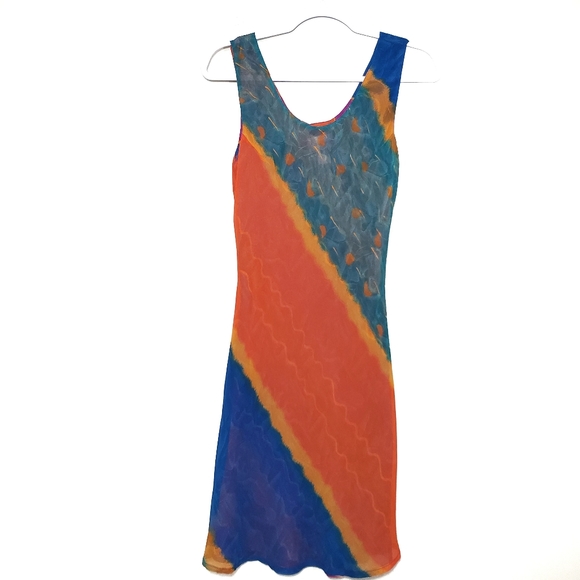 Ash & Sara Reversible Sleeveless Sheath Dress - Picture 4 of 9